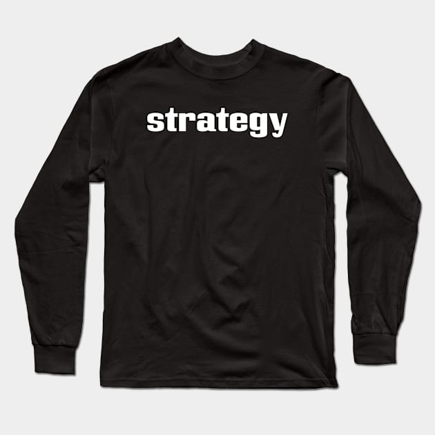 Strategy Long Sleeve T-Shirt by ProjectX23Red